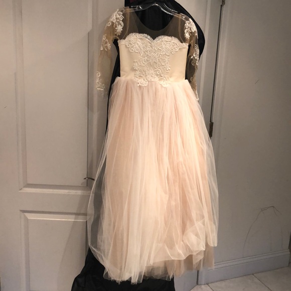 Girl dress « flower dress »